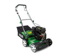 Pollor Petrol Lawn Scarifier Raker & Aerator 40Cm Width 212Cc Engine 50L Bag