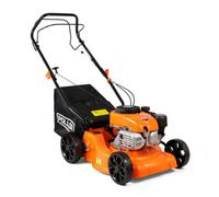 Pollor Self Propelled Petrol Lawnmower 132Cc 40Cm 4 Stroke Engine 45L Grass Bag