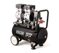 Pollor Silent Air Compressor 24L Oil Free 5.2 Cfm 8 Bar 115Psi 24 Litre Low Noise