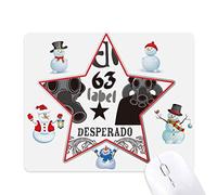 Pollution Urban Revolution Gas Head Monkey Christmas Snowman Family Star Mouse Pad