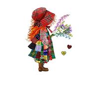 "Polly" Notebook by Scottish Illustrator Penny Silver - 6 x 9 inches - 100 wide lined pages (Scottish Notebooks)