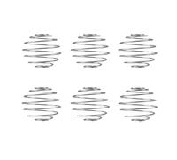 Polly Online 6 Pcs Large Size Shaker Balls Stainless Steel Bottle Mixer Ball Whisk for Protein Shakes,Milkshake,Shaker Cup Blender Bottle (Diameter 5.5cm)