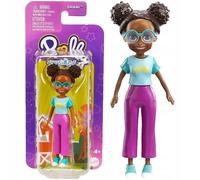 Polly Pocket Accessories Doll Set 9 cm - Trendy Outfit & Mini Dolls Mattel Toy
