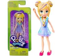 Polly Pocket Mattel Doll with Trendy Outfits 2018 Edition Measures Approx Height 3.5" (1 Doll)
