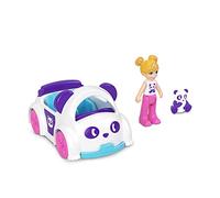 Polly Pocket Beach Fun Car Playset for Girls Ages 4 and Up
