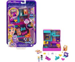 Polly Pocket Big Pocket World Video Game Arcade Compact Playset - Board Game