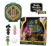 Polly Pocket Collector Wicked Collector Compact - INC 3 X WICKED MICRO DOLLS