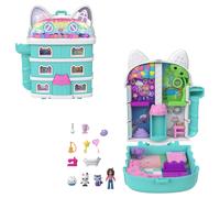 Polly Pocket Compact - Gabby’s Dollhouse Playset with Mini Figures