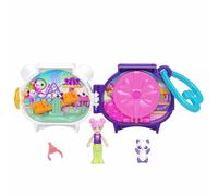 Polly Pocket Cuddly Toys Compact Play Set GYV99 Panda, HRD38