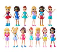 Polly Pocket Mattel Doll with Trendy Outfits 2018 Edition Measures Approx Height 3.5" (1 Doll)