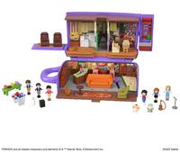 Playset, Friends Compact with 6 Dolls and 9 accessories, HKV74