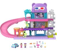 Polly Pocket Dolls, Pollyville Drive-In Movie Theatre Playset, HPV39