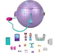 Polly Pocket Double Play Skating Compact - Disco Roller Rink or Spaceship Princ