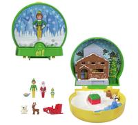 Polly Pocket Elf Collaboration Compact Holiday Doll Playset