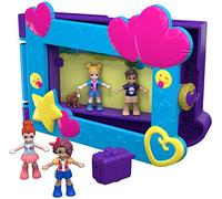 Polly Pocket Say freeze photoe frame with 4 figures & dog 2 pcs Brand NEW