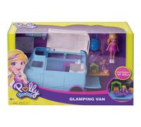 Polly Pocket FTP74 Glamping Van with Dual Scale Camping Theme