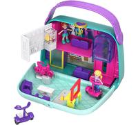 Polly Pocket GCJ86 Pocket World Shopping Mall Compact Play Set, Multi-Colour