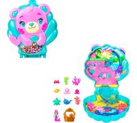 Polly Pocket - Glitter Island Set - Mini-Figure and Animals - Polly Pocket - JCB16