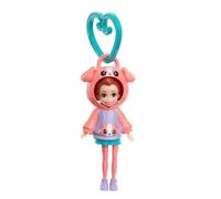 Polly Pocket Hanging Doll Lila 7.5Cm Mattel Genuine Quality Best