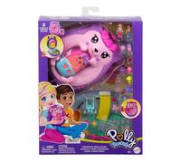 Polly Pocket Hedgehog Mum & Baby 2 Compact Playsets with 13 Accessories Boxed 4+
