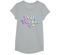 Polly Pocket Logo T-Shirt, Girls, Heather Grey, Small