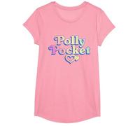 Polly Pocket Logo T-Shirt, Girls, Pink, Small
