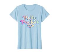 Polly Pocket Logo T-Shirt, Women, Baby Blue, Medium