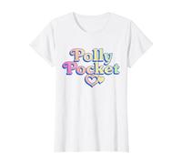 Polly Pocket Logo T-Shirt, Women, White, 3X-Large