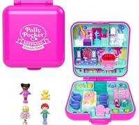 Polly Pocket Mattel 80th Anniversary Heritage Compact Playset, House Compact wi