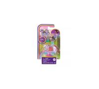 Polly Pocket Micro Doll with Hedgehog-Themed Car with Doll Pet Mattel