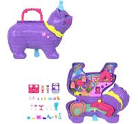 Polly Pocket Micro Dolls & Playset with 23 Surprise Accessories Including Pets,