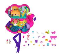 Polly Pockey Playset Openable Flamingo Party Diorama Mattel Original