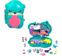 Polly Pocket Big Pocket World Otter Underwater Aquarium Compact Playset