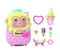 Polly Pocket Pineapple Monkey Compact Doll Playset