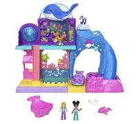 Polly Pocket Pollyville Aquarium set Shani Two Dolls Accessories Playset HKW15
