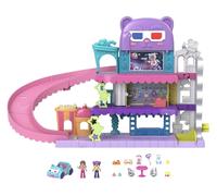 Polly Pocket Dolls, Pollyville Drive-In Movie Theatre Playset, HPV39