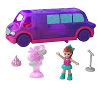 Polly Pocket GGC41 Pollyville Party Limo with Play Areas & Lila Doll (GGC39)