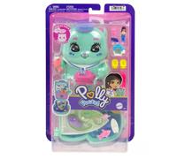Polly Pocket Set Sail Kitty Compact with Micro Doll & Accessories Girl Toy Gift