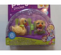 Polly Pocket Sparkling Animal Friends Duck Family MATTEL P7289 R0166 New OVP