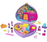 Polly Pocket Starring Shani Art Studio Compact Micro Shani & Friend Dolls