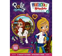 Polly Pocket - Sticker by Number Activity Book Over 100 Stickers