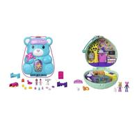 Polly Pocket Sleepover Teddy Compact Playset
