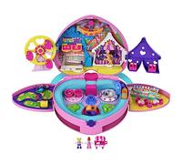 Polly Pocket Theme Park Backpack Compact with 2 Dolls, Accessories & Multiple Activities