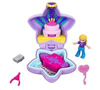 Polly Pocket Tiny Pocket Places Birthday Compact, Doll & Accessories