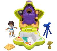 Polly Pocket Tiny Pocket Places Rockin’ Science Compact with Micro Shani Doll and Accessories