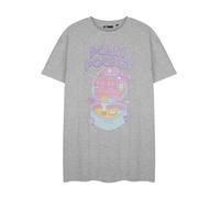 Polly Pocket Women's Classic Grey Graphic Tee | Cartoon Character Crew Neck Short Sleeve Top | Plain Casual Wear Pull On T-Shirt Apparel for Women