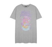 Polly Pocket Women's Short Sleeve Nightdress | Grey Marl | Official Merch | Size: XL Polly Pocket Grey XL