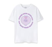 Polly Pocket Womens T-Shirt | Ladies Short Sleeve Fold Up Toy Graphic Tee in White | Adults Pocket Sized Since 1989 Nostalgic Short-Sleeve Apparel Top | Miniature Character Merchandise Gift