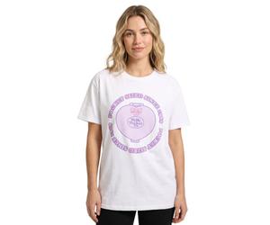 Polly Pocket Womens T-Shirt | Ladies Short Sleeve Fold Up Toy Graphic Tee in White | Adults Pocket Sized Since 1989 Nostalgic Short-Sleeve Apparel Top | Miniature Character Merchandise Gift