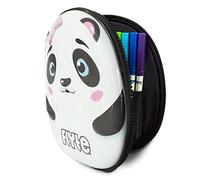 Polly The Panda - Pencil Case With 18 Pencil Slots Flyte White One Size